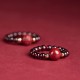 Garnet Cinnabar PiXiu Om Mani Padme Hum Protection Ring
