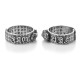 Tibetan 990 Sterling Silver Om Mani Padme Hum PiXiu Vajra Ring Tibetan 990 Sterling Silver Om Mani Padme Hum PiXiu Vajra Ring