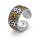 Five-Emperor Coins Balance Ring