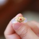 White Agate Cyan Jade Luck Protection Ring White Agate Cyan Jade Luck Protection Ring