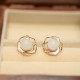 925 Silver Plated Gold Hetian White Jade Necklace Set 925 Silver Plated Gold Hetian White Jade Necklace Set
