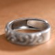 Tibetan Om Mani Padme Hum Peace Adjustable Ring
