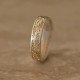 Buddha Stone 999 Silver Heart Sutra Ring