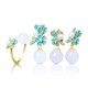 White Jade Pearl Flower Blessing Set White Jade Pearl Flower Blessing Set