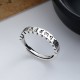 925 Silver Six True Words Wisdom Ring 925 Silver Six True Words Wisdom Ring