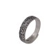 999 Silver Lotus Plum Blossom Engraved Enlightenment Ring 999 Silver Lotus Plum Blossom Engraved Enlightenment Ring