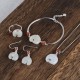 925 Silver Elephant Hetian Jade Abundance Set 925 Silver Elephant Hetian Jade Abundance Set