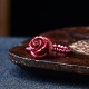 Garnet Cinnabar PiXiu Om Mani Padme Hum Protection Ring