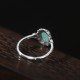 925 Sterling Silver Tibetan Turquoise Protection Ring 925 Sterling Silver Tibetan Turquoise Protection Ring