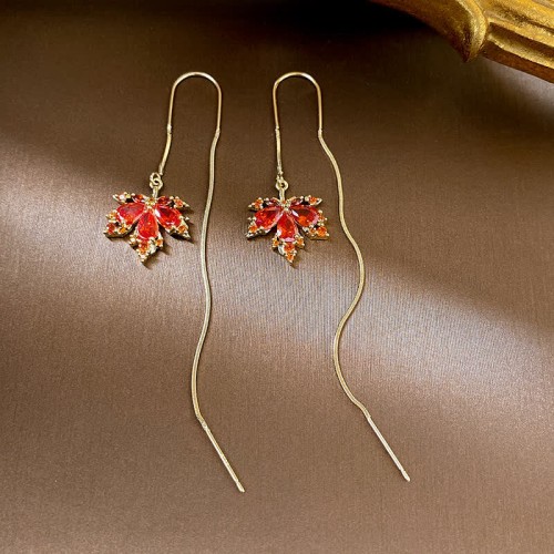 Maple Leaf Zircon Luck Set Maple Leaf Zircon Luck Set