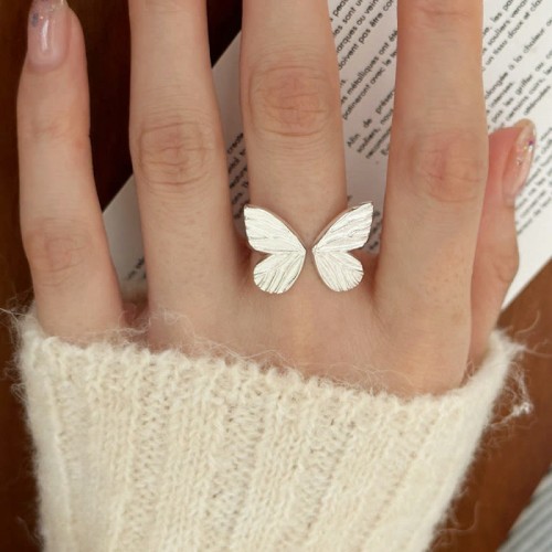 925 Silver Butterfly Love Ring 925 Silver Butterfly Love Ring
