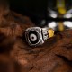 925 Silver Zakiram Goddess Dzi Bead Protection Ring 925 Silver Zakiram Goddess Dzi Bead Protection Ring