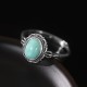 925 Sterling Silver Tibetan Turquoise Protection Ring 925 Sterling Silver Tibetan Turquoise Protection Ring