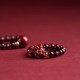 Garnet Cinnabar PiXiu Om Mani Padme Hum Protection Ring
