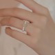 Round Jade Pearl Beads Luck Ring