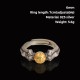 925 Silver Manjusri Om Mani Padme Hum Peace Ring 925 Silver Manjusri Om Mani Padme Hum Peace Ring