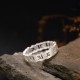 Tibetan Om Mani Padme Hum Peace Hollow Ring Tibetan Om Mani Padme Hum Peace Hollow Ring