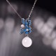 White Jade Pearl Flower Blessing Set White Jade Pearl Flower Blessing Set