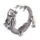 925 Sterling Silver Dragon Luck Protection Ring 925 Sterling Silver Dragon Luck Protection Ring