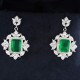 Emerald Crystal Confidence Ring Set Emerald Crystal Confidence Ring Set