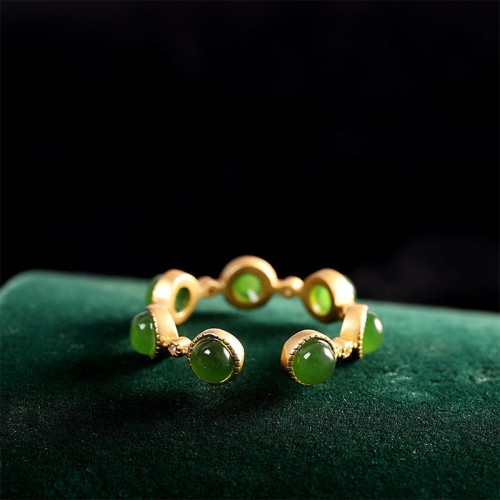 Cyan Jade Healing Ring Cyan Jade Healing Ring