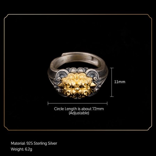 Tibetan Skull Protection Ring Tibetan Skull Protection Ring