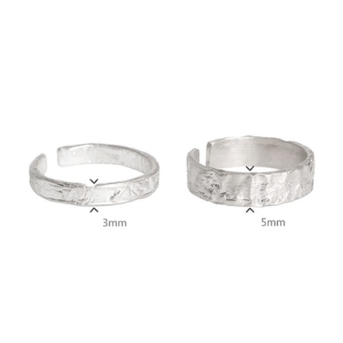 925 Silver Simple Blessing Couple Ring