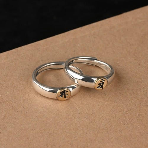 Tibetan Om Mani Padme Hum Buddha Peace Ring Tibetan Om Mani Padme Hum Buddha Peace Ring