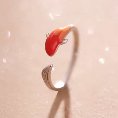 Koi Fish Copper Balance Luck Ring Koi Fish Copper Balance Luck Ring