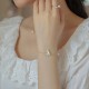 14K Gold Plated Tridacna Butterfly Blessing Ring Set 14K Gold Plated Tridacna Butterfly Blessing Ring Set