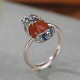 925 Silver Red Agate PiXiu Protection Set 925 Silver Red Agate PiXiu Protection Set