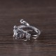 925 Sterling Silver Dragon Luck Protection Ring 925 Sterling Silver Dragon Luck Protection Ring
