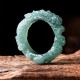 Natural Jade Dragon Success Ring Natural Jade Dragon Success Ring