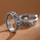 Tibetan Om Mani Padme Hum Peace Adjustable Ring