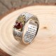 Red Agate PiXiu Wealth Ring Red Agate PiXiu Wealth Ring