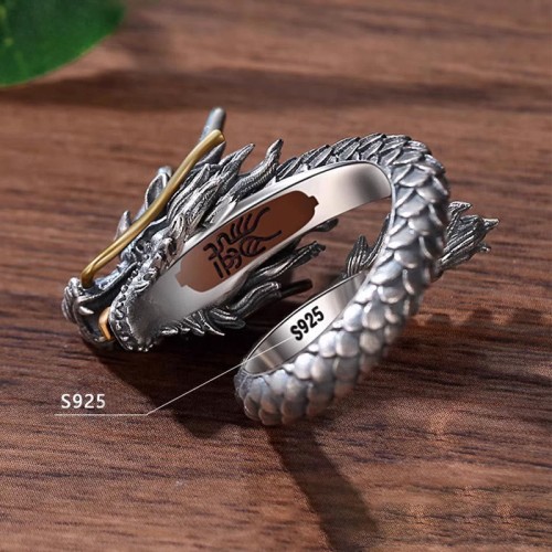 Vintage Dragon Protection Adjustable Ring Vintage Dragon Protection Adjustable Ring