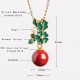 925 Silver Plated Cinnabar Pearl Flower Blessing Set 925 Silver Plated Cinnabar Pearl Flower Blessing Set