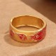 Five Scriptures Copper Healing Ring Five Scriptures Copper Healing Ring