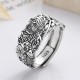 925 Silver Koi Fish Lotus Prosperity Ring 925 Silver Koi Fish Lotus Prosperity Ring
