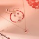 Year of the Dragon Luck Red Zircon Set Year of the Dragon Luck Red Zircon Set