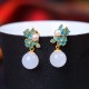 White Jade Pearl Flower Blessing Set White Jade Pearl Flower Blessing Set