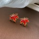 Maple Leaf Zircon Luck Set Maple Leaf Zircon Luck Set