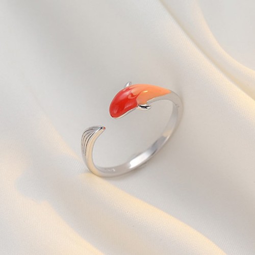 Koi Fish Copper Balance Luck Ring Koi Fish Copper Balance Luck Ring