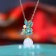 White Jade Pearl Flower Blessing Set White Jade Pearl Flower Blessing Set
