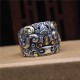 925 Silver Fengshui Kui Cattle Protection Ring 925 Silver Fengshui Kui Cattle Protection Ring