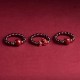 Garnet Cinnabar PiXiu Om Mani Padme Hum Protection Ring