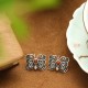 925 Sterling Silver Red Agate Butterfly Ring Set 925 Sterling Silver Red Agate Butterfly Ring Set