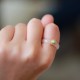 White Agate Cyan Jade Luck Protection Ring White Agate Cyan Jade Luck Protection Ring