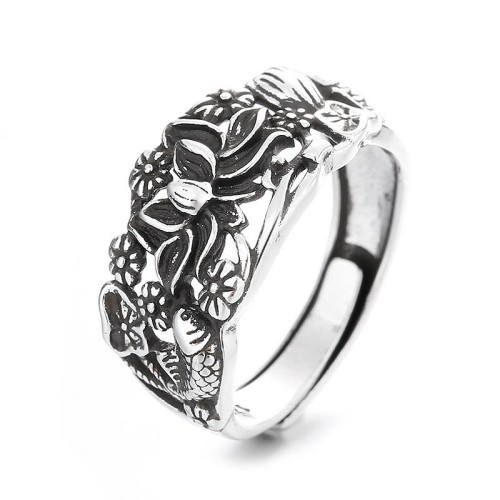 Lotus Koi Enlightenment Ring Lotus Koi Enlightenment Ring