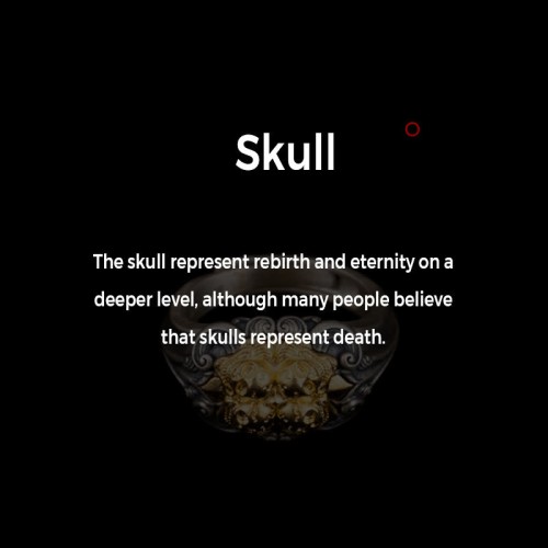 Tibetan Skull Protection Ring Tibetan Skull Protection Ring